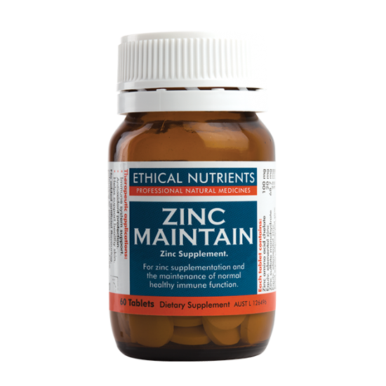 Ethical Nutrients Zinc Maintain Tab 120 Ethical Nutrients Zinc Maintain Tab 120