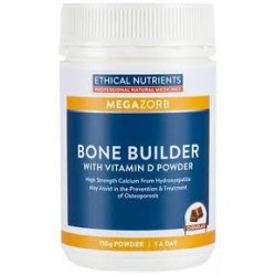    Ethical Nutrients Bone Builder with Vitamin D Powder 150g 