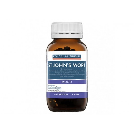 Ethical Nutrients St John's Wort TAB 60 Ethical Nutrients St John's Wort TAB 60