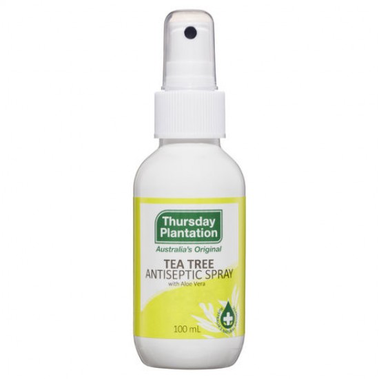 Thursday Plantation Tea Tree Antiseptic Spray With Aloe Vera 100mL Thursday Plantation Tea Tree Antiseptic Spray With Aloe Vera 100mL