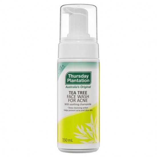 Thursday Plantation Tea Tree Face Wash for Acne 150mL Thursday Plantation Tea Tree Face Wash for Acne 150mL