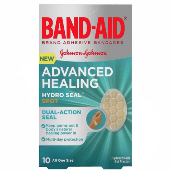Band-Aid Advanced Healing Hydro Seal Spot 10 Pack