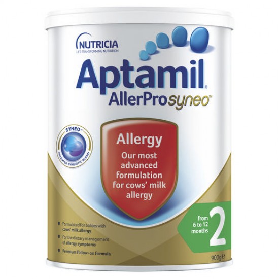 Aptamil AllerPro Syneo 2 Allergy Premium Follow-On Formula from 6-12 Months 900g